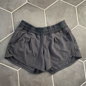 Black lululemon shorts size 4